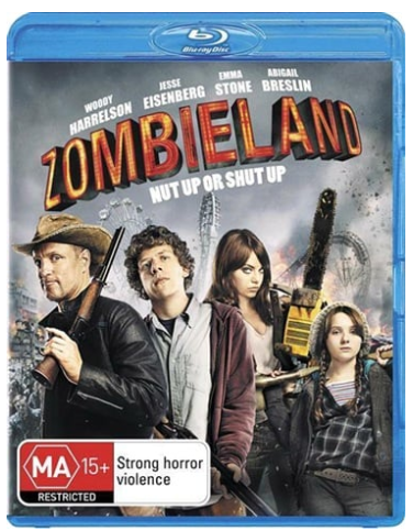 Zombieland Blu Ray – Very Good Condition
