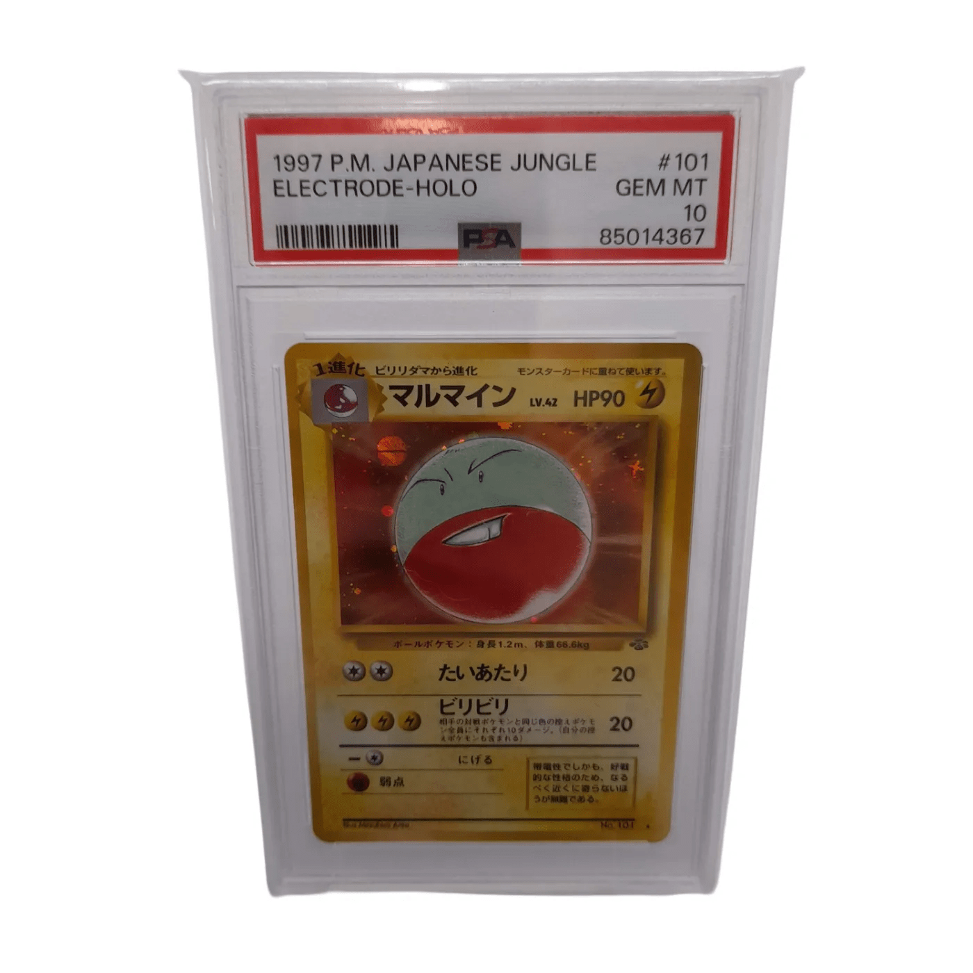 PSA Pokémon Card 1997 Japanese Electrode Holo GEM MT 10 – WL 1355603