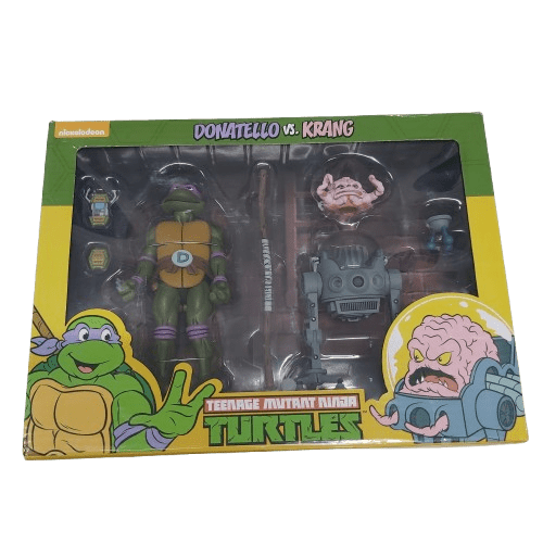 Nickelodeon Teenage Mutant Ninja Turtles Donatella VS Krang Figurine in Box