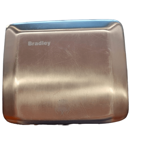 Bradley Classic Heavy Duty Hand Dryer, Automatic, Silver, AU Plug, Scratches To Front