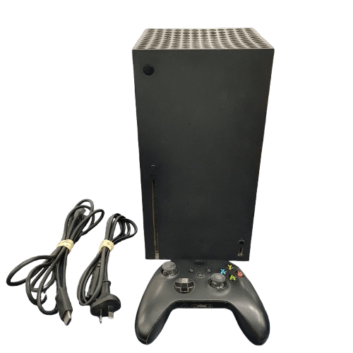Xbox Series X 1TB Console with HDMI Power and Controller.
