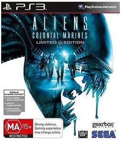Sony Playstation 3 Aliens Colonial Marines, Excellent Condition, With Case + Manual (GE)