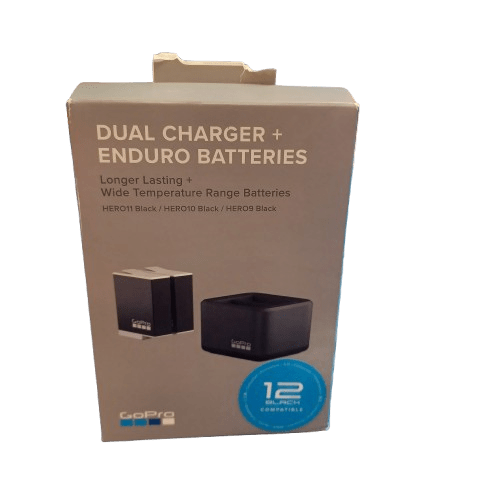 GoPro Enduro Dual Charger + Batteries for HERO 12 Compatible (LE)