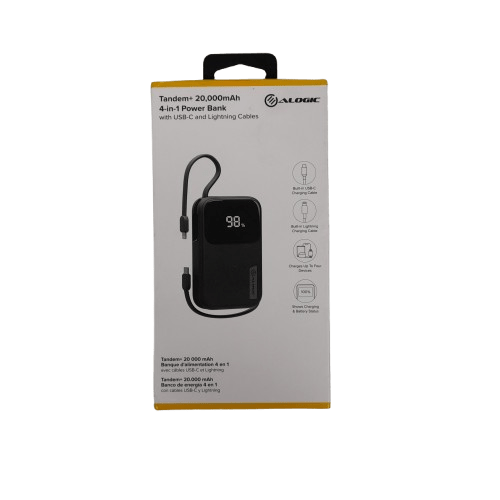 Alogic TANDEM+ 20,000MaH Power Bank (LN 1343022)