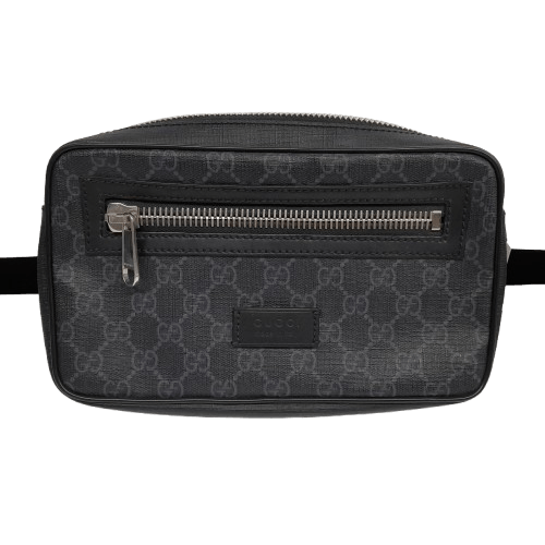 Gucci 474293 200047 Soft GG Supreme Belt Bag with Certificate of Authenticity