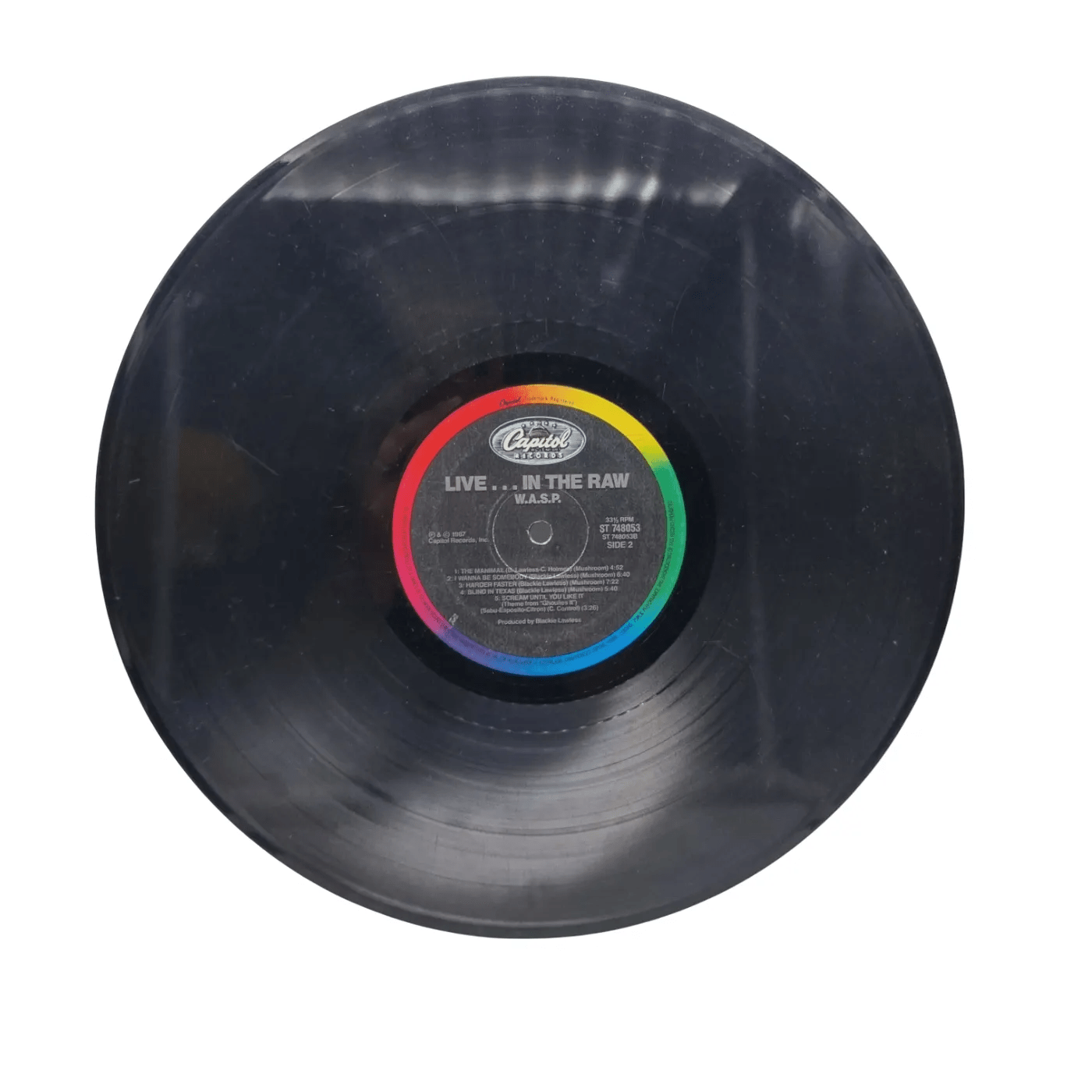 W.A.S.P. – Live… in the Raw Vinyl Record