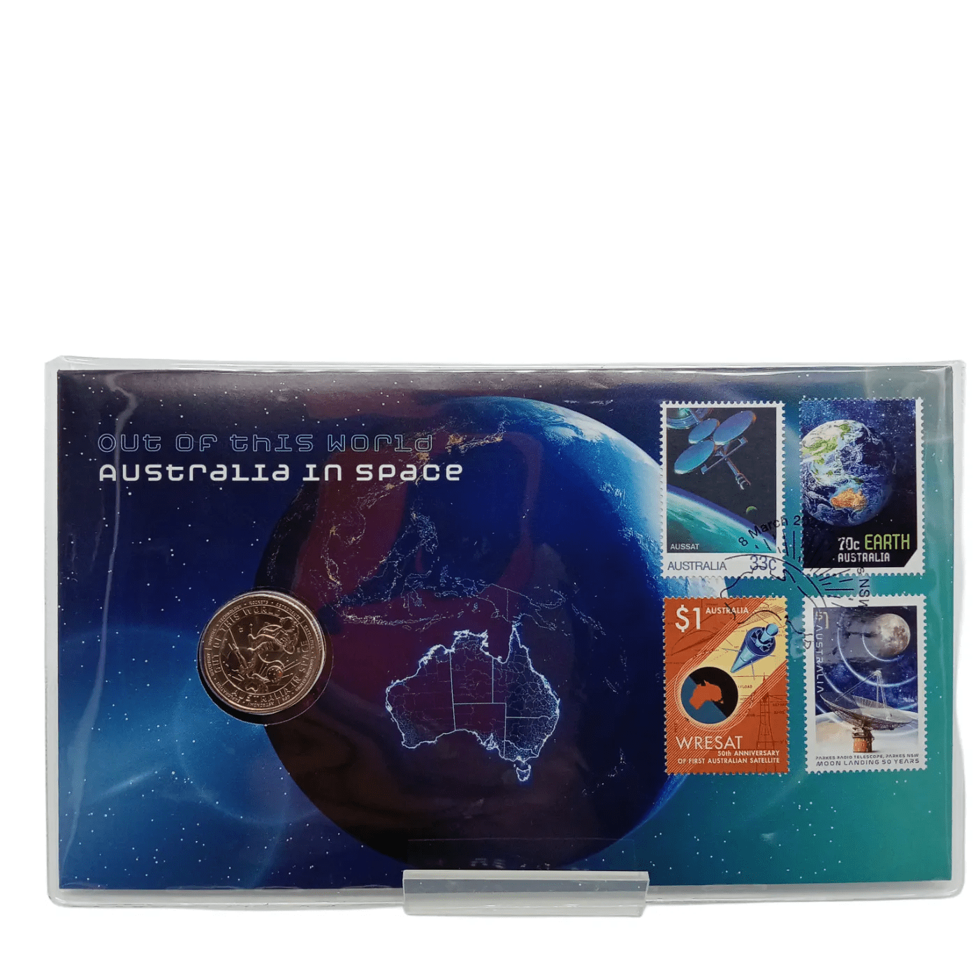 Australia Post Coin & Stamp: Out Of This World – Australia In Space (WR 1355910)