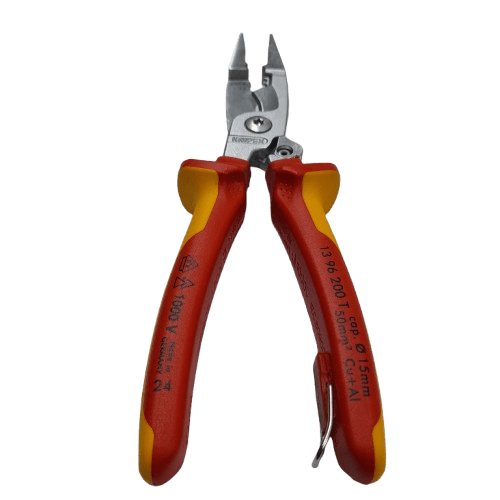 Knipex Combination Pliers, 200 mm Overall, Straight Tip