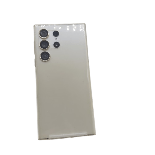 SAMSUNG S24 ULTRA MOBILE PHONE 128GB WHITE Unlocked, No Charger(CP)