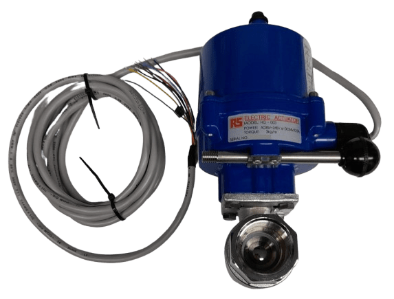 RS Pro HQ-003 Motorised Valve Electric Actuator Ball-Type 1000psi Like New