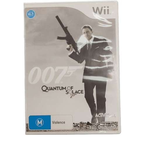 007 Quantum Of Solace 7 Wii Game Very Good Condition With Manual