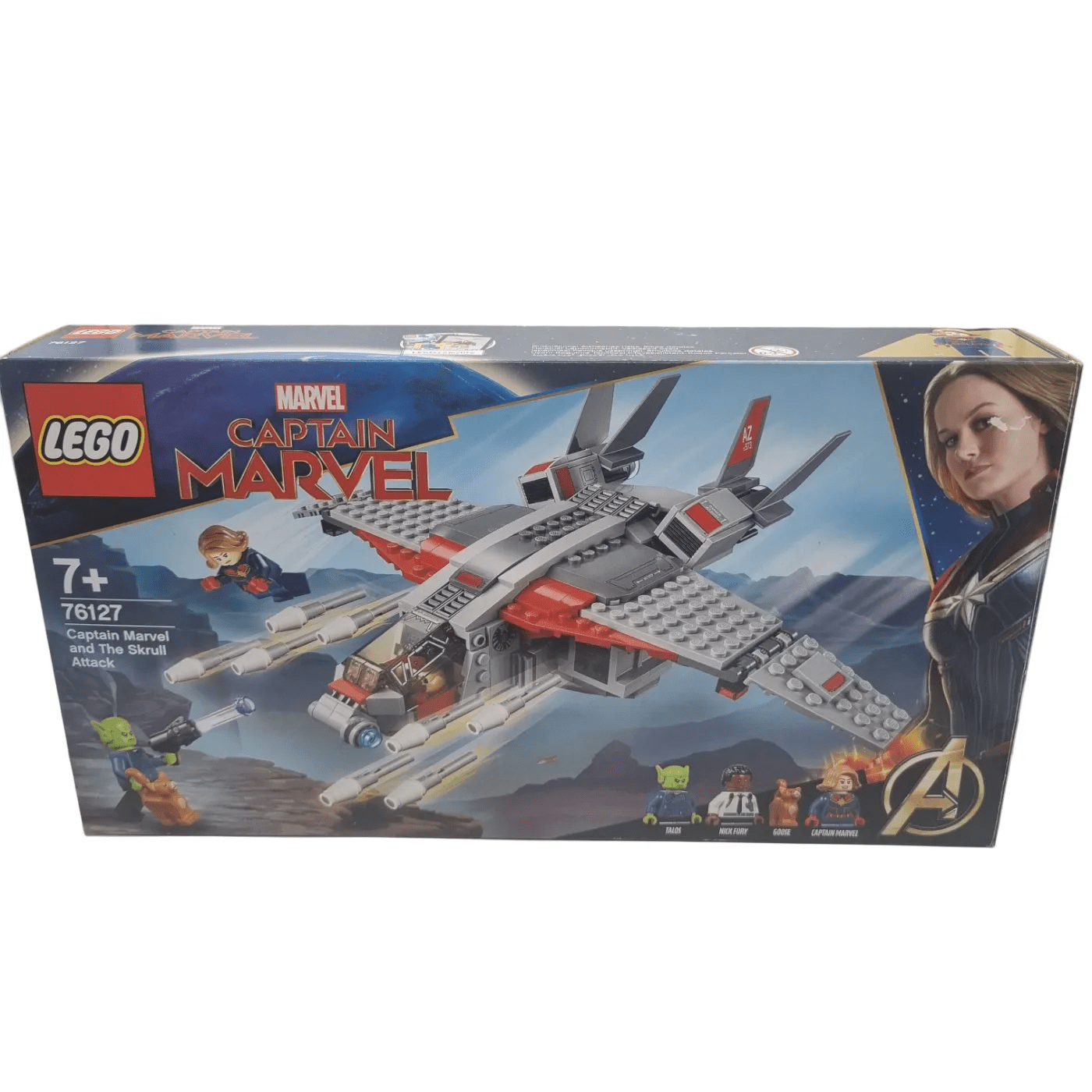 Lego Marvel Set #76127-Captain Marvel & The Skrull Attack *Unsealed*