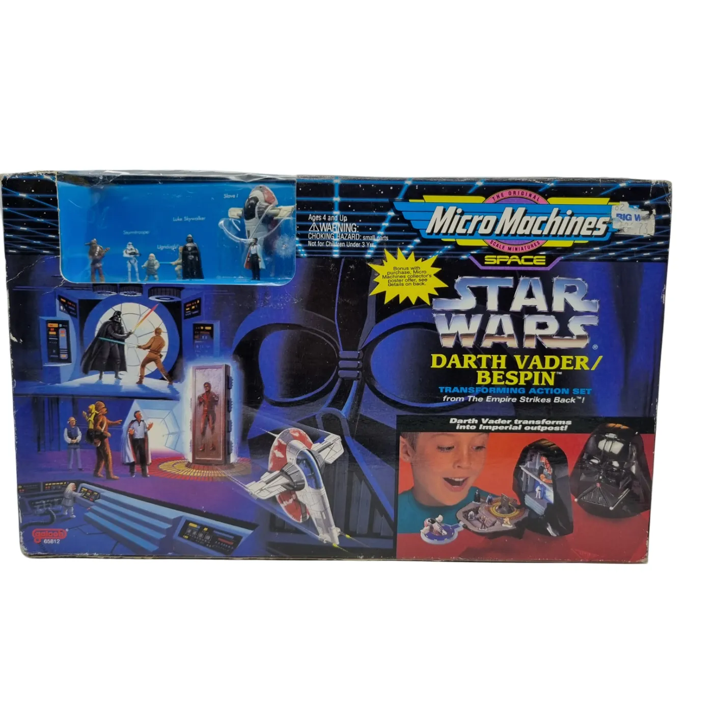 Micro Machines Darth Vader/Bespin Transforming Action Set