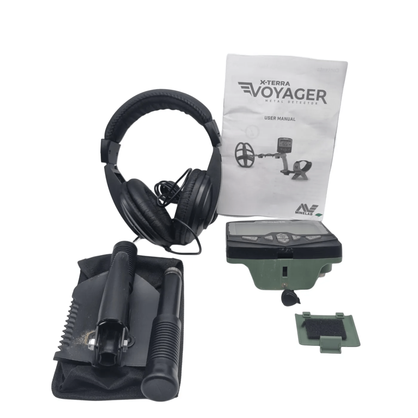 Minelab X-Terra Voyager Metal Detector + Headphones + Bag + Trowel  (1356143)