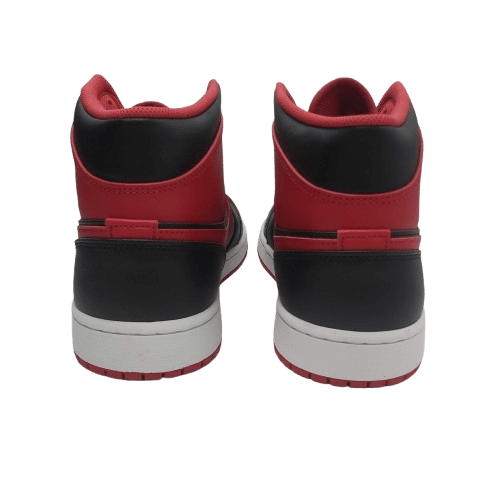 Nike Air Jordan 1 Mid – Size 13 Black Fire Red White (With Box) ‘Alternate Bred’