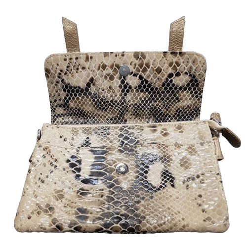 Chez Bone Leather Handbag