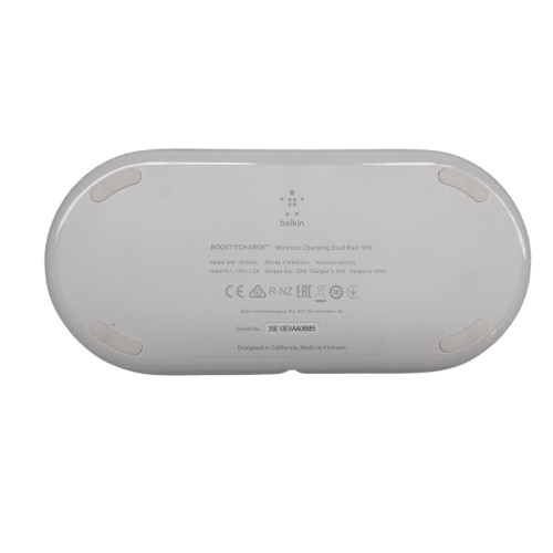 Belkin WIZ002 Dual Wireless Charger with Power Adapter
