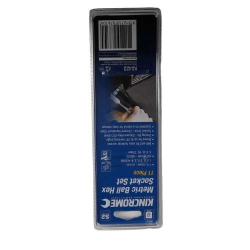 Ball-End Hex Socket Set Short Series 11 Piece 1/4 & 3/8 Drive – Metric