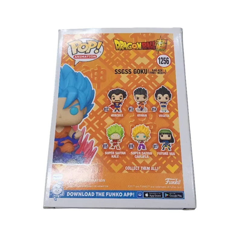 Funko Pop Vinyl – Dragon Ball Super SSGSS Goku Pop! Vinyl Figure #1256