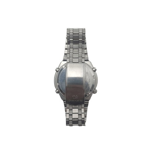 Men’s Seiko Ghost Gray Watch – Sports 100 Quartz Chronograph