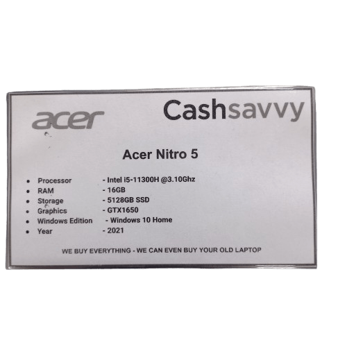 Acer Nitro 4 Laptop N20C1 11th Gen
