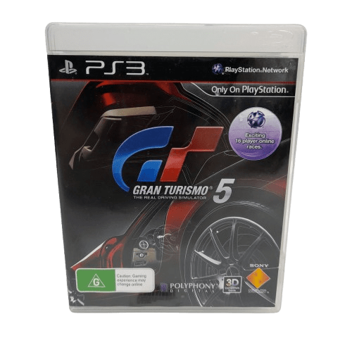 Gran Turismo 5 PlayStation 3 with Manual