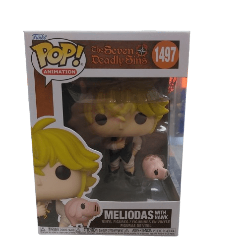 Funko Pop Meliodas With Hawk Number 1497 (CP 1344599)
