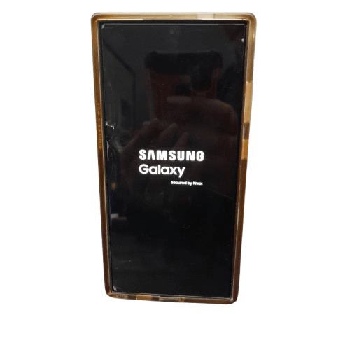 SAMSUNG Galaxy S24 Ultra 256GB/with rubber case – Titanium Black – (LN)