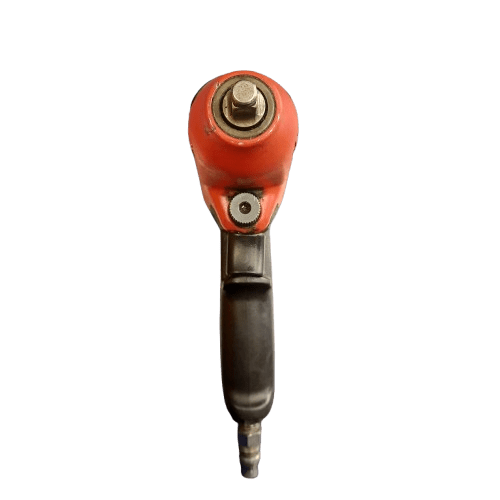 Snap-On Tools MG325 3/8in Drive Air Impact Wrench. Red, General Wear + Tear With Red Cover, Some Grease (WR 1347825)