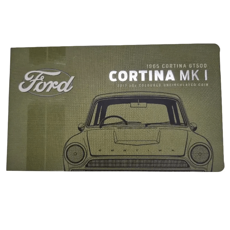 2017 50c 1965 Cortina GT500 Mk I Coin Uncirculated Royal Australian Mint