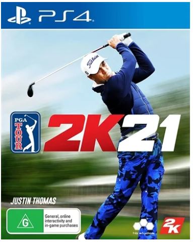 PGA Tour 2K21 Playstation 4 Game Very Good Condition No Manual