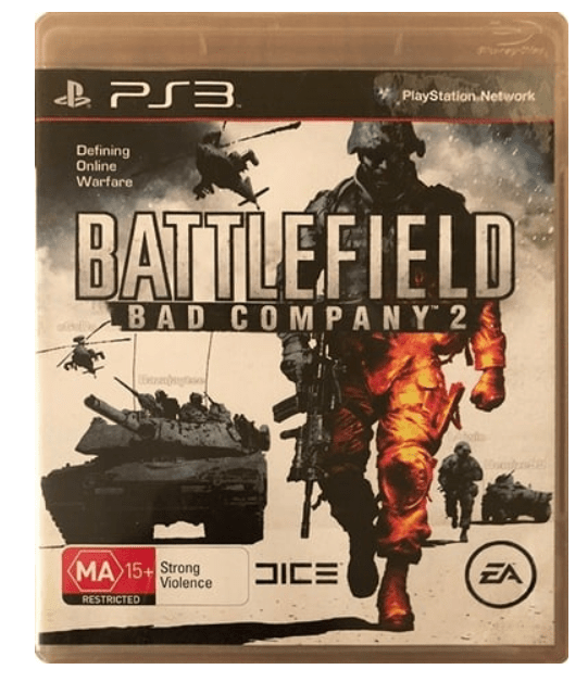 Sony Ps3 Game Battle Field Bad Company 2 – Good Condition With Manual