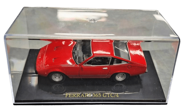 Ferrari 365 GTC/4 Collectable Model Car 1:64 Model with Case