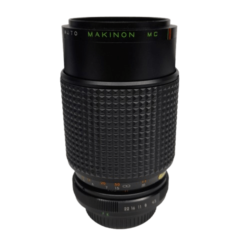 Makinon 80-200mm f4.5 MC Zoom Auto Camera Lens with Case