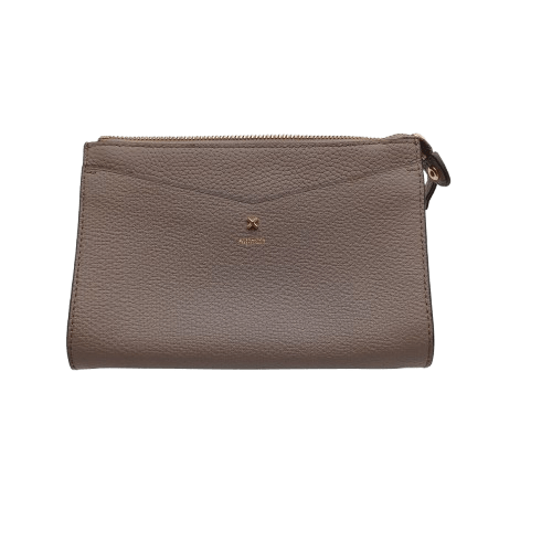 Mimco Beigh Clutch Leather D-vine Medium