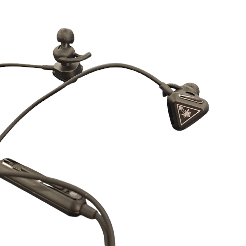 Turtle Battle Beach Buds in Black Carry Case