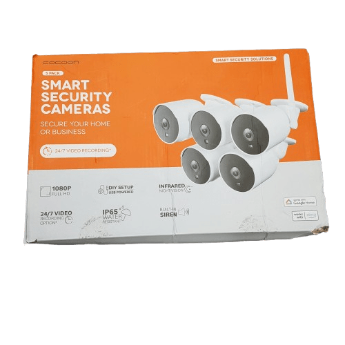 Cocoon Smart Security Camera 5 Pack In The Box