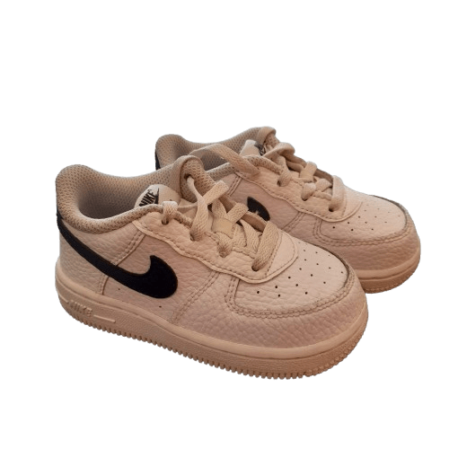 Nike Air Force 1 Toddler Size 7c Black/White In Box