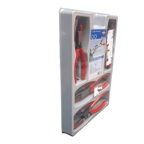 Knipex 8-Piece Circlip Plier Set, 12 in Overall (JN)