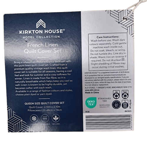 Kirkton House Hotel Collection Queen Size Quilt Set 9135