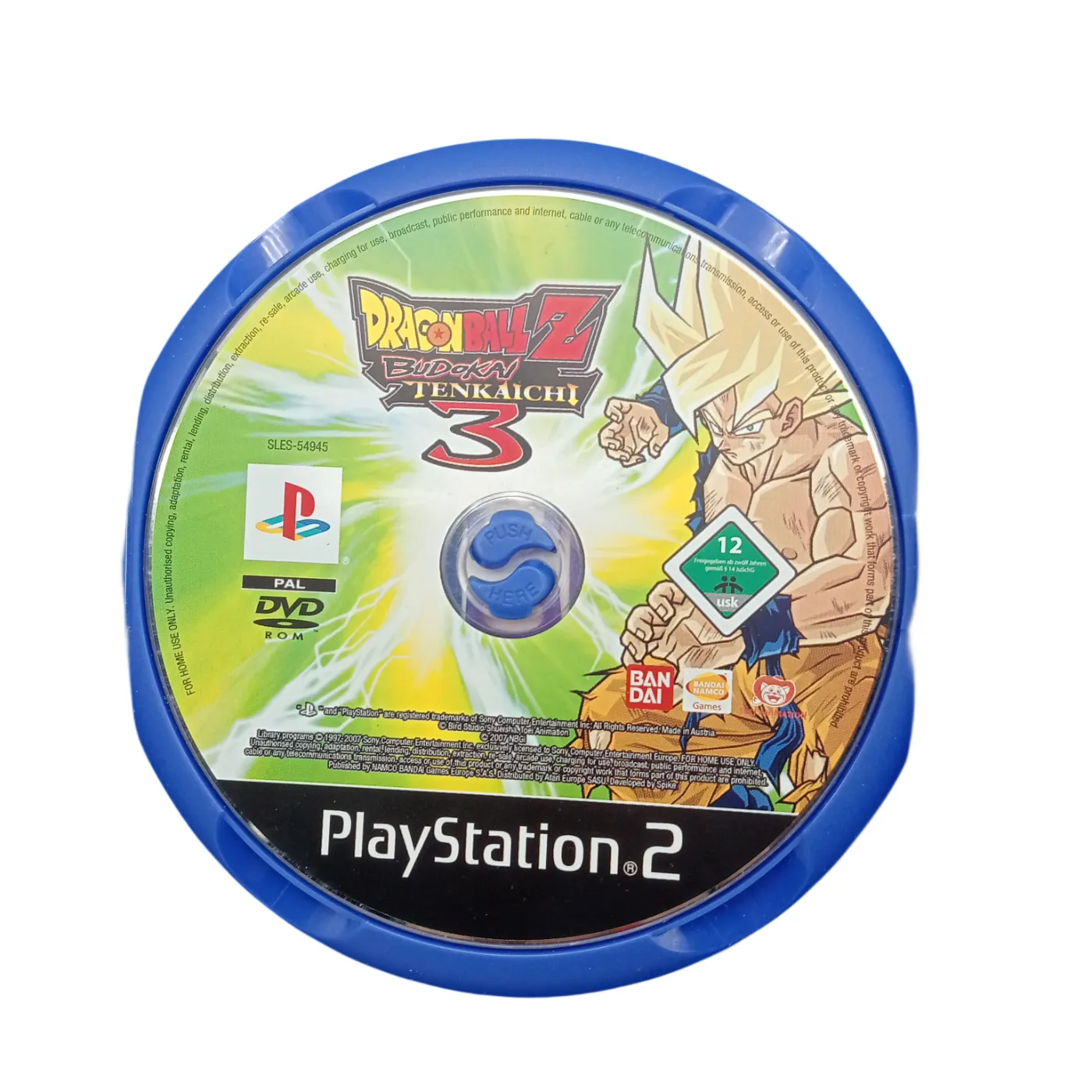Dragon Ball Budokan Tenka PS2 Game