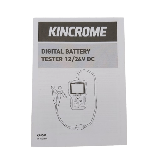 Kincrome Digital Battery Tester (KP8502) In Box
