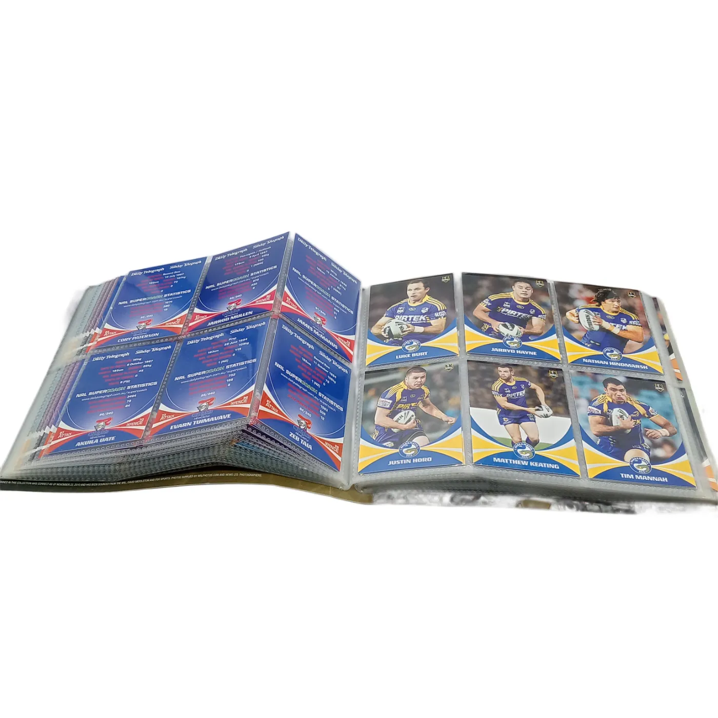 NRL Collector Cards Folder 2011 – Black Edition (WR 1330766)