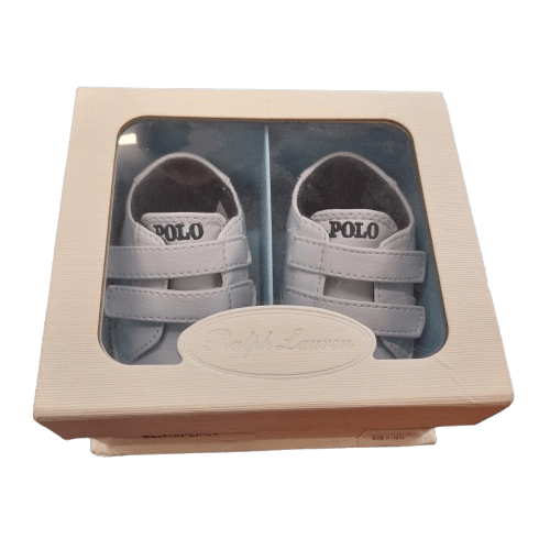 Ralph Lauren Polo Baby Soft Soul Shoes RL100451L Size 1 In Box