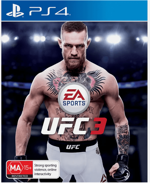 EA Sports UFC 3 PlayStation 4 Game In Good Condition With Manual