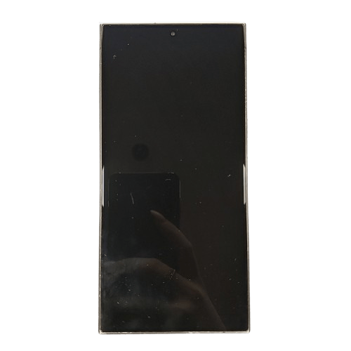 Samsung S24 Ultra 256GB Grey With Case (SM-S928B) Crack On Back Near Camera