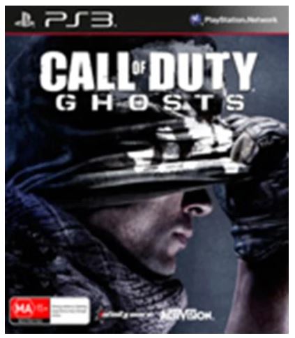Call Of Duty Ghosts Playstation 3 Good Condition With Manual