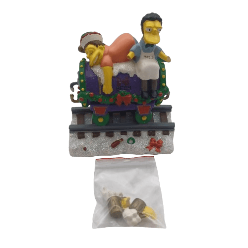 Christmas Express Collection – The Simpsons Sculpture: Christmas at Moe’s | With Certificate of Authenticity