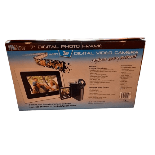 Micam Digital Photo Frame KODVCP300 With 3Mp Digital Video Camera