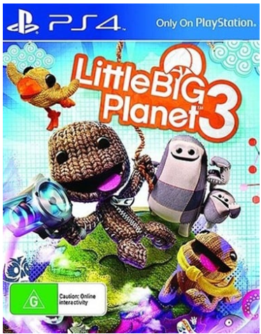 Little Big Planet 3 Playstation 4 Game – Very Good Condition No Manual